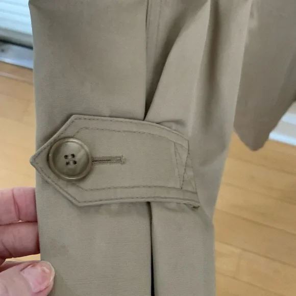 Vintage London Fog Weatherware Woman’s Sz 16R Removable Lining - Picture 3 of 11